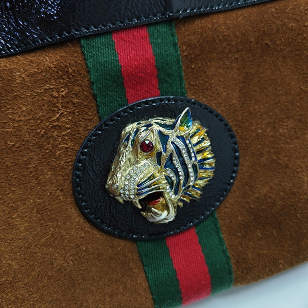 Rajah Large Suede Brown