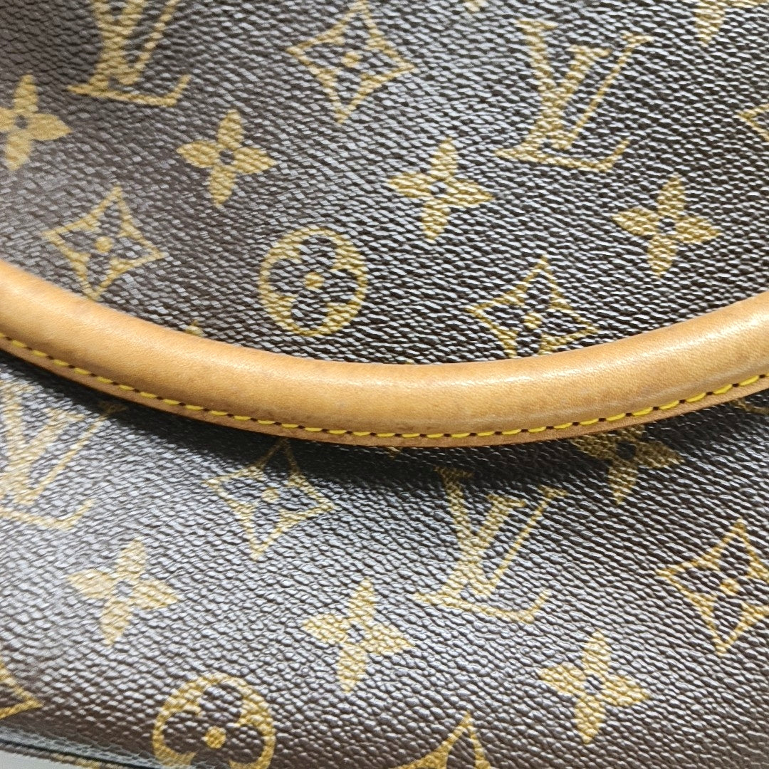 LOOPING GM Monogram Coated Canvas Brown