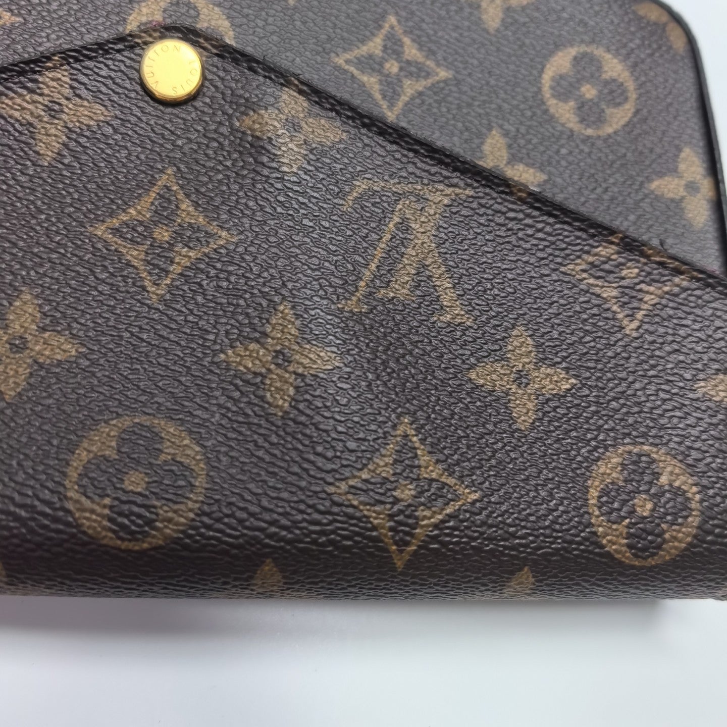 FÉLICIE Monogram Coated Canvas Brown