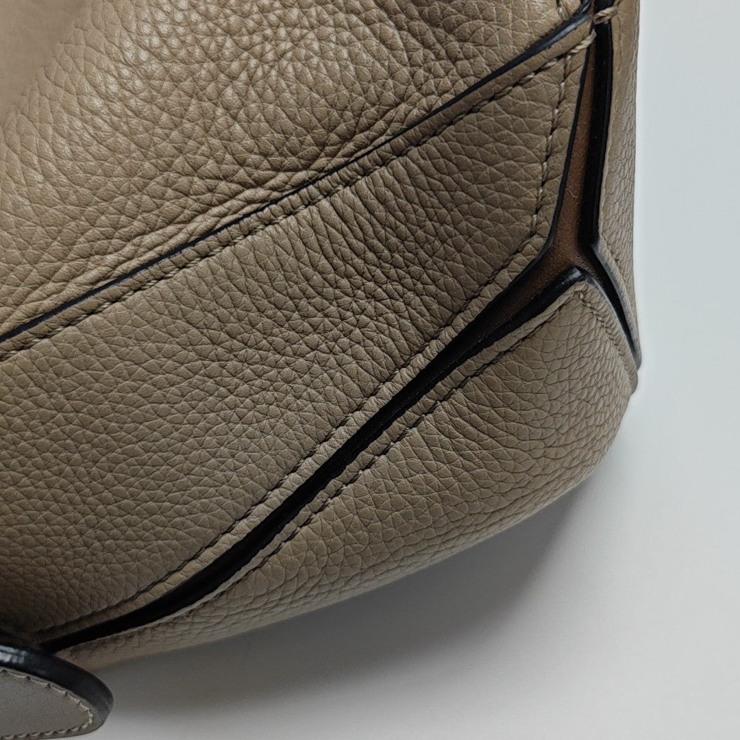 Puzzle Small Calfskin Beige