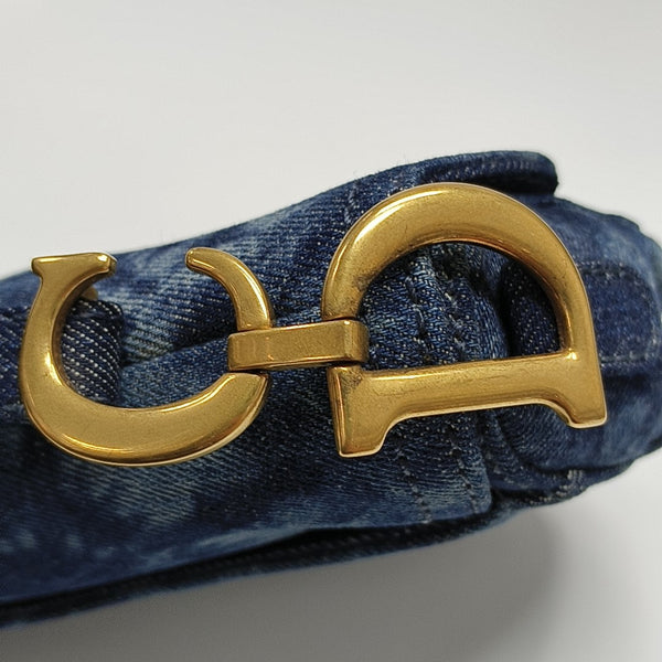 Saddle Mini Canvas Blue