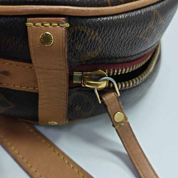 BOITE CHAPEAU PM Monogram Coated Canvas Brown