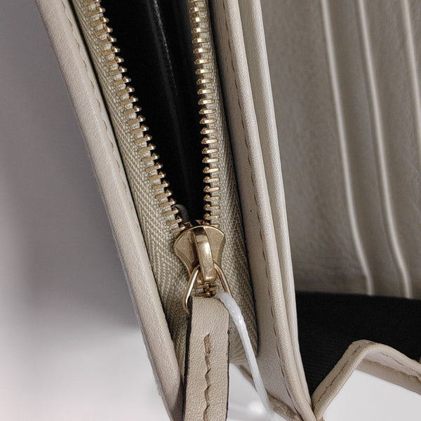 Calfskin Wallet White
