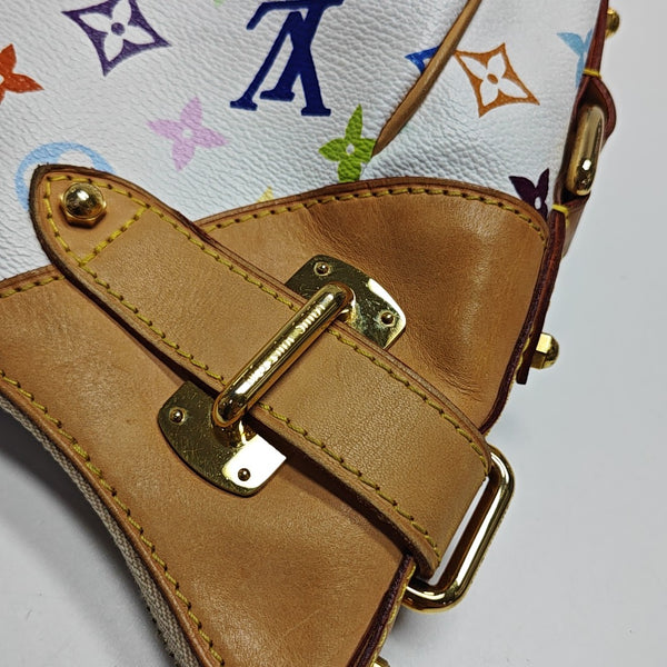 LV × TM GRETA Monogram Coated Canvas White