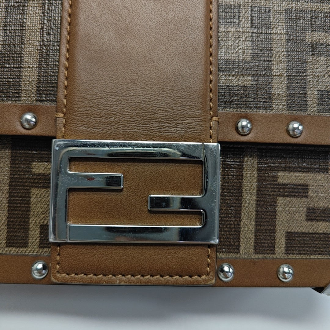 Baguette Trunk Calfskin Brown