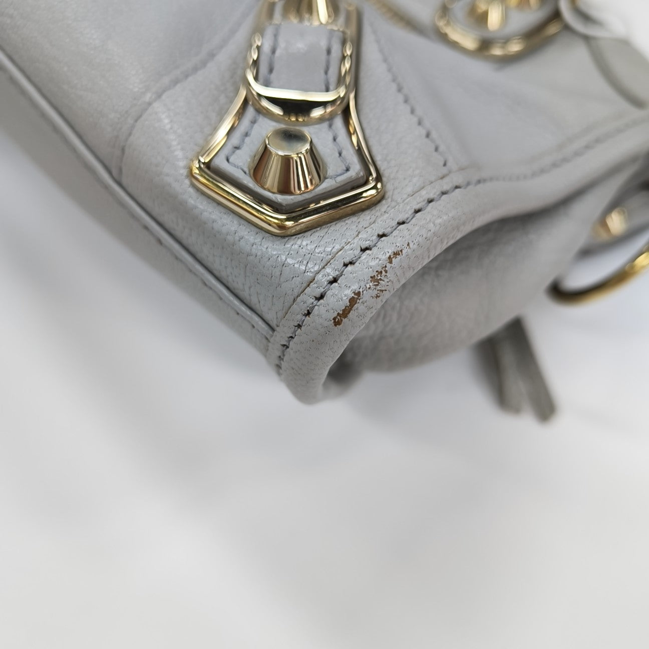 Classic City Mini Lambskin Gray