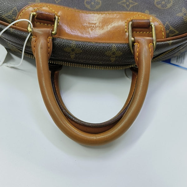 DEAUVILLE Monogram Coated Canvas Brown