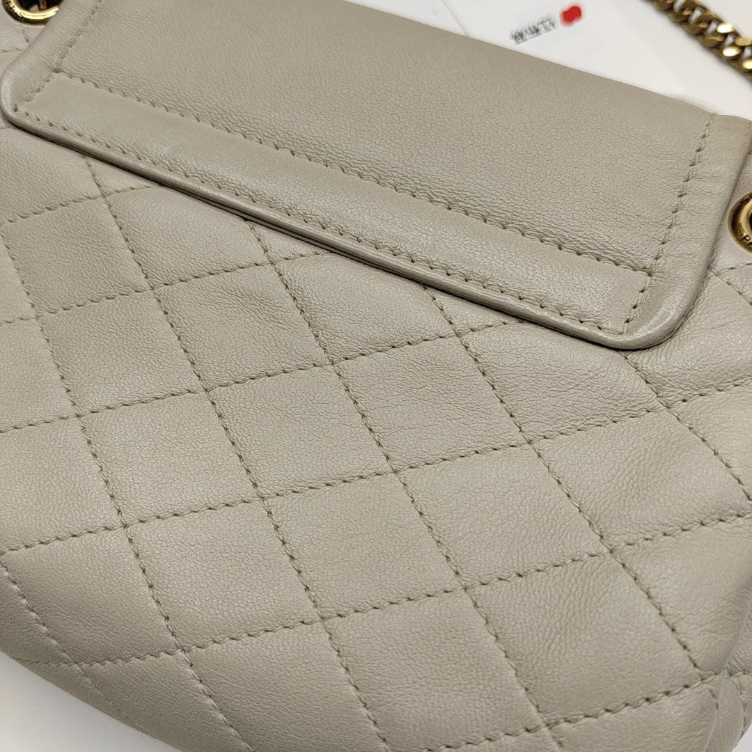 NOLITA Mini Quilted Lambskin Beige