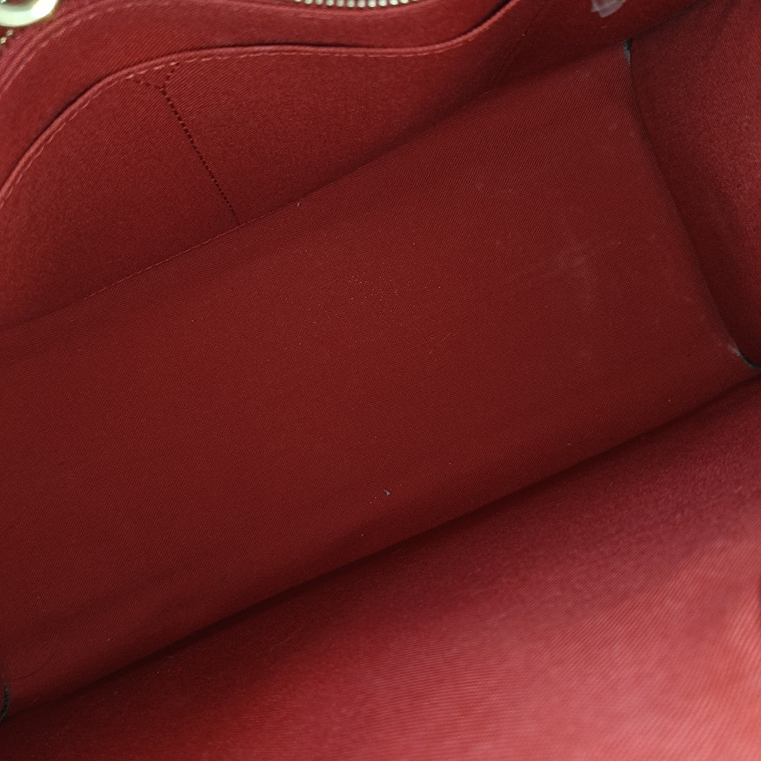 ONTHEGO MM Monogram Coated Canvas Brown