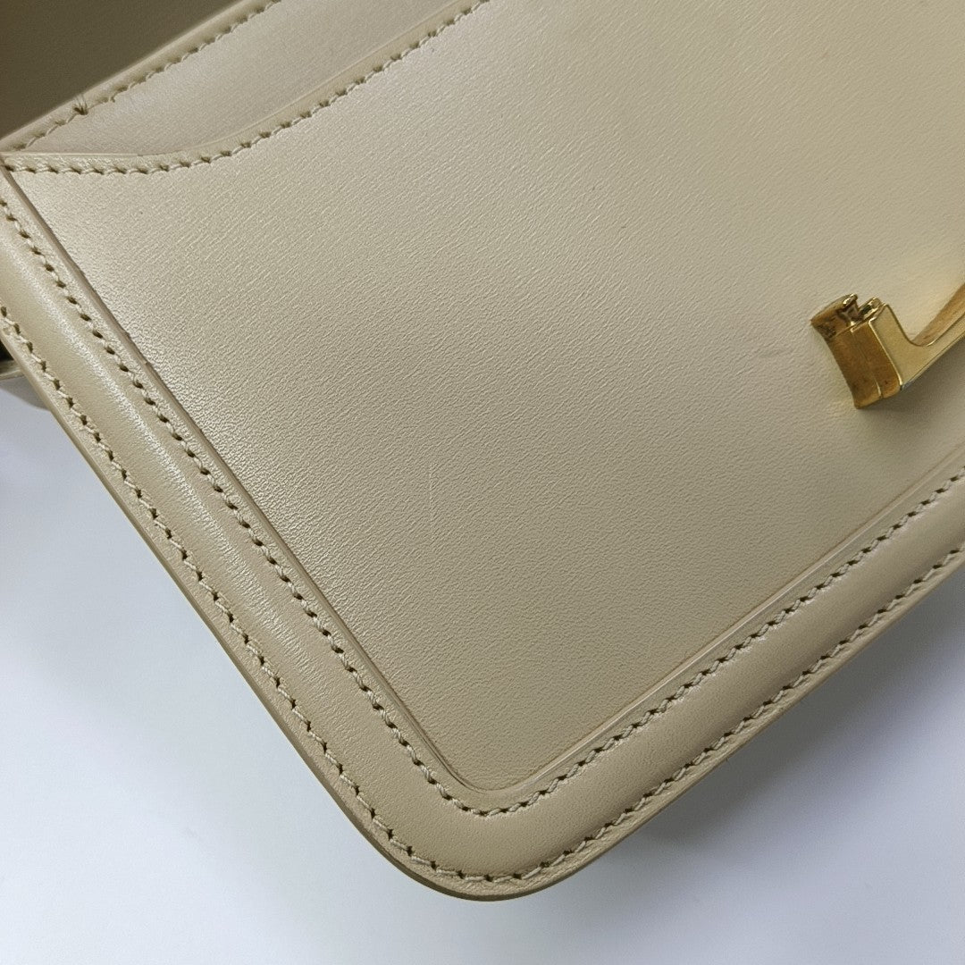 SOLFERINO Small Calfskin Beige