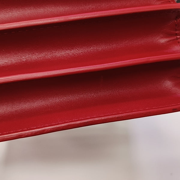 SERPENTI FOREVER Small Stingray Leather Red