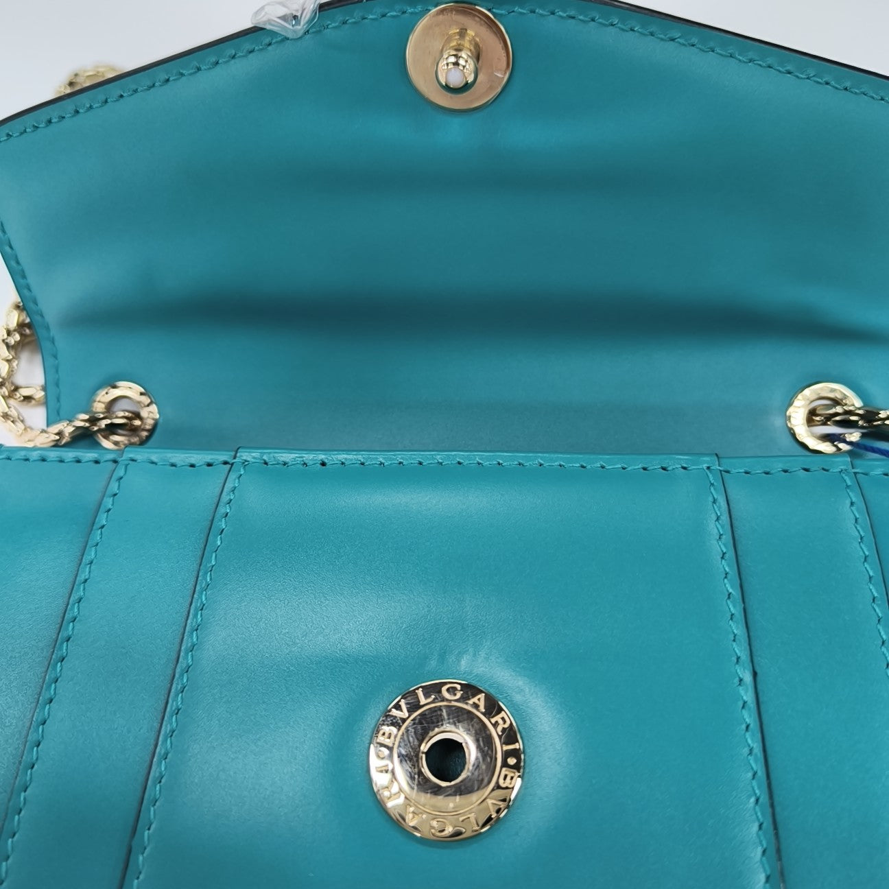 SERPENTI FOREVER Small Calfskin Blue