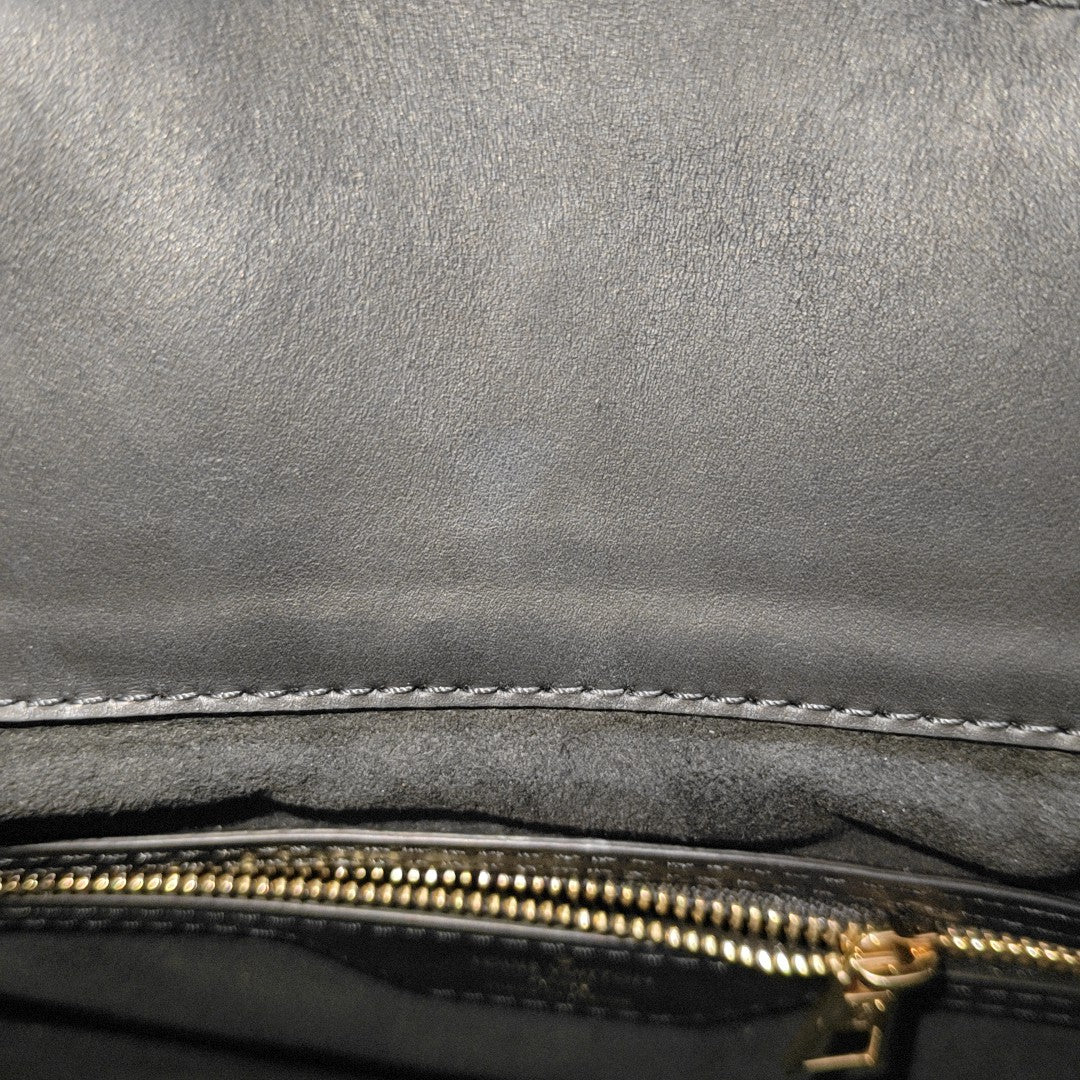 TWINNY Monogram Coated Canvas Brown
