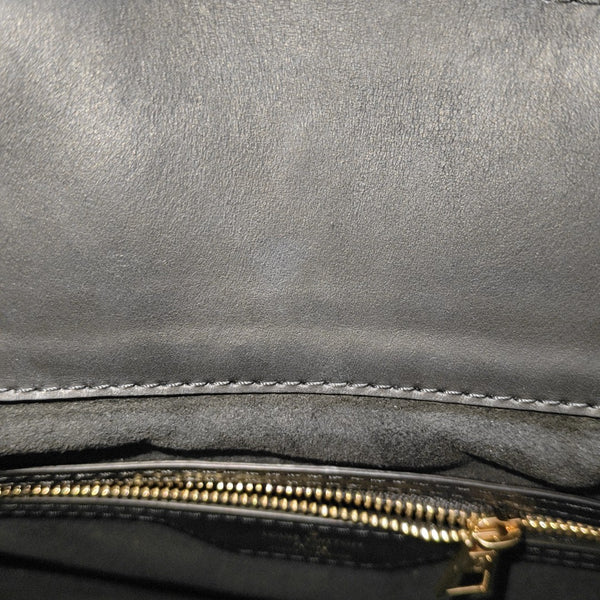 TWINNY Monogram Coated Canvas Brown