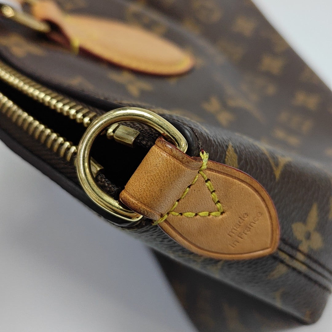BOETIE PM Monogram Coated Canvas Brown