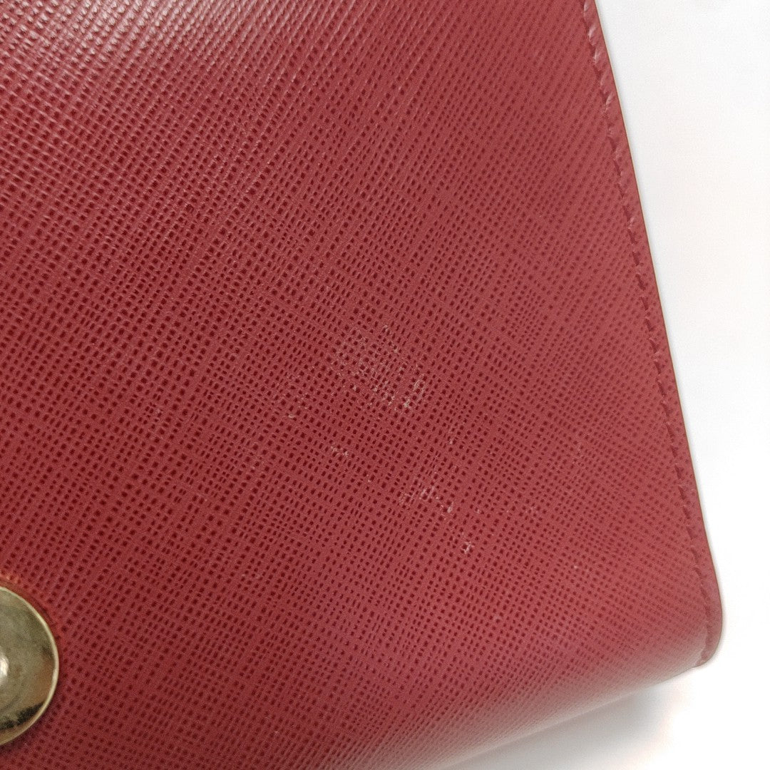 Ginny Calfskin Red