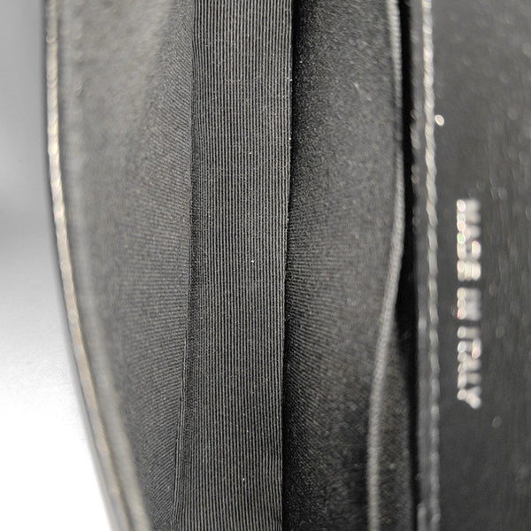 Quilted Grained Calfskin Black
