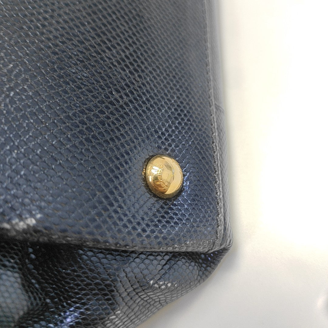 Gancio Calfskin Blue