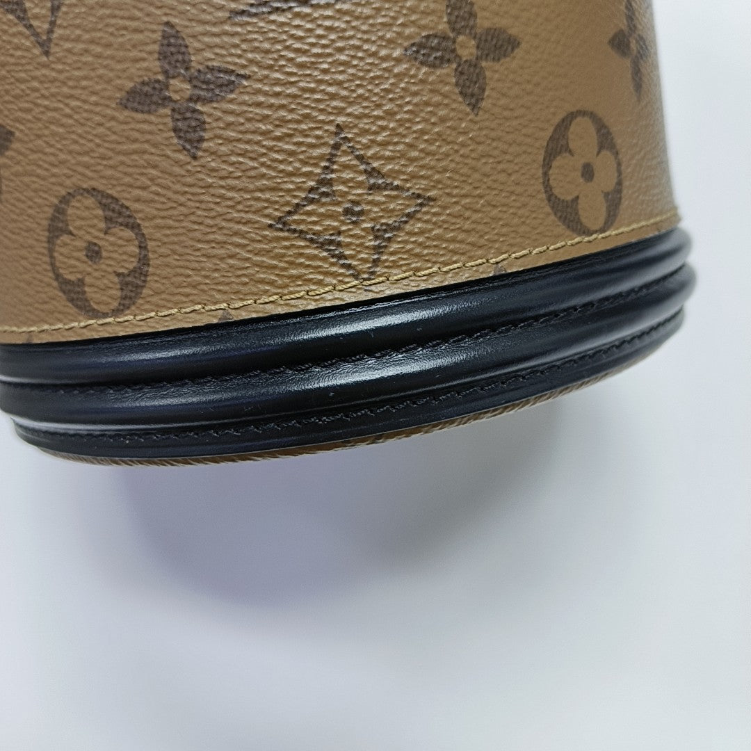 CANNES PM Monogram Coated Canvas Brown