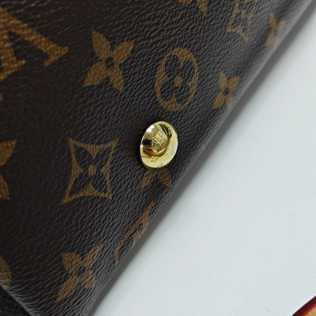 CARRYALL MM Monogram Coated Canvas Brown