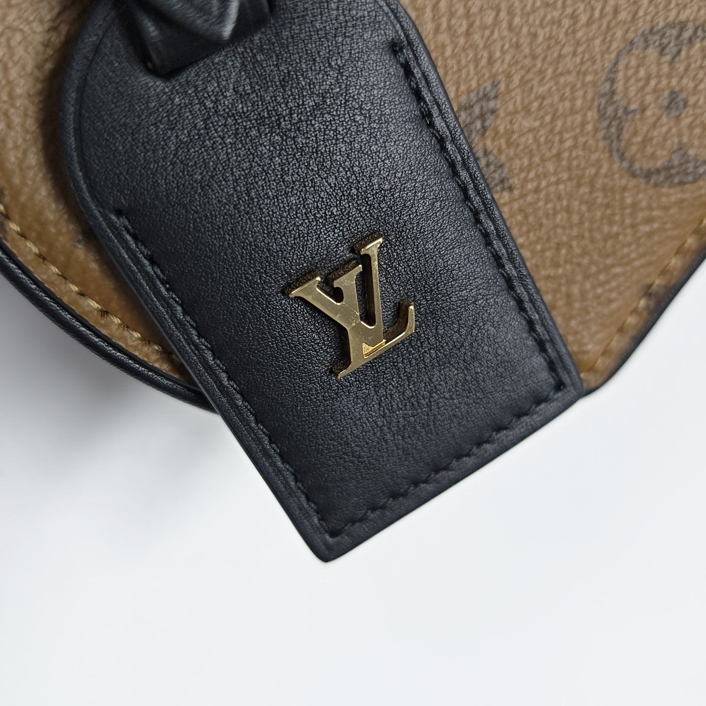 BOITE CHAPEAU Mini Monogram Coated Canvas Brown