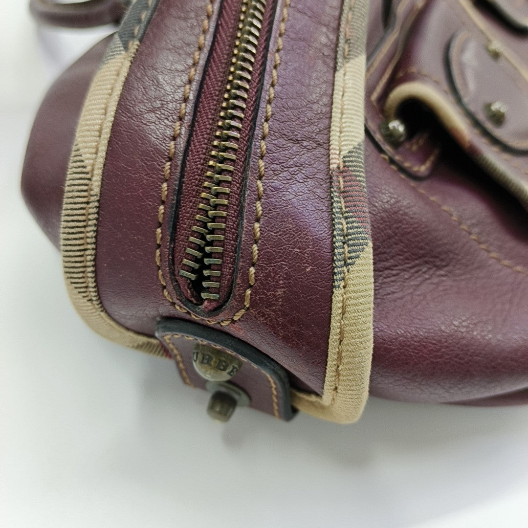 Calfskin Top Handle Bag Red