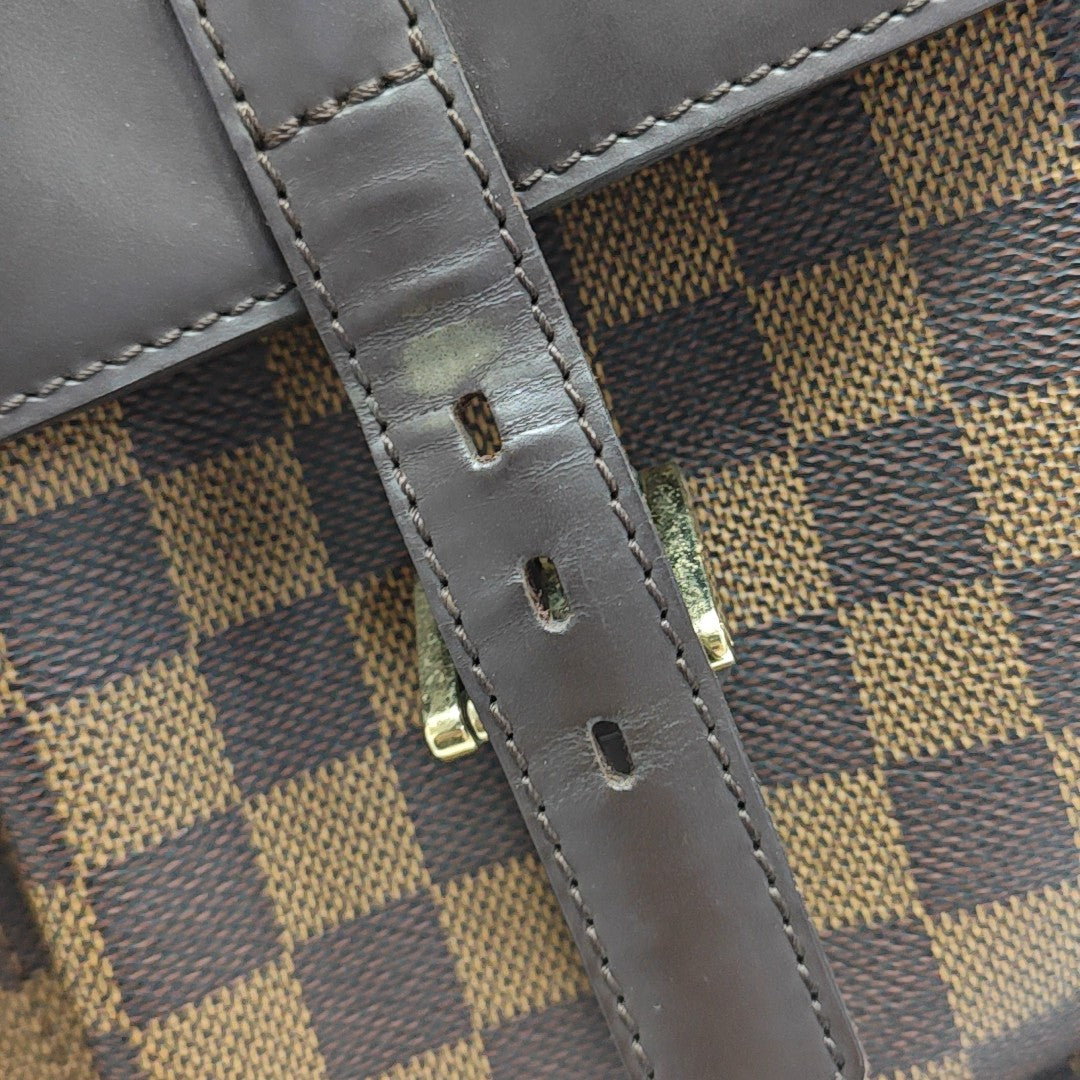 MANOSQUE GM Coated Canvas Brown