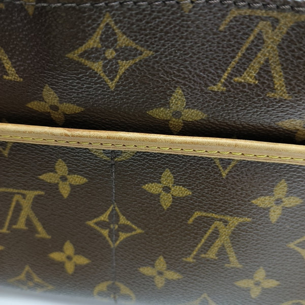 POPINCOURT Monogram Coated Canvas Brown