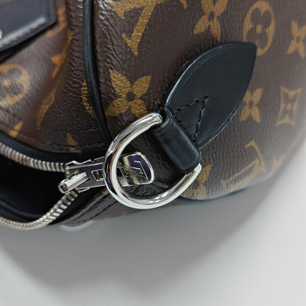 SPEEDY SOFT 30 Monogram Coated Canvas Brown