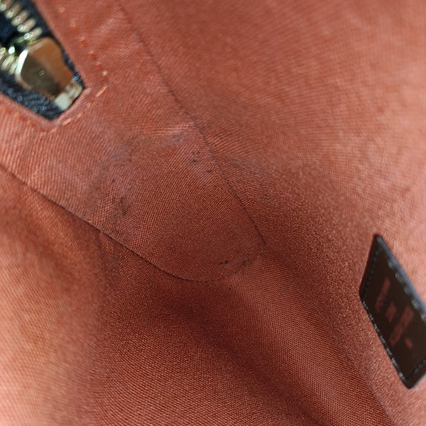 GÉRONIMOS Damier Ebene Coated Canvas Brown
