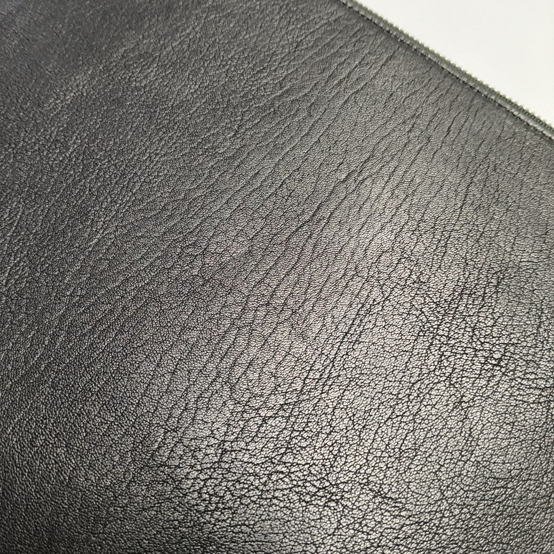 Calfskin Clutch Black