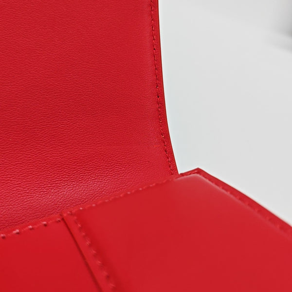 Hourglass S Calfskin Red