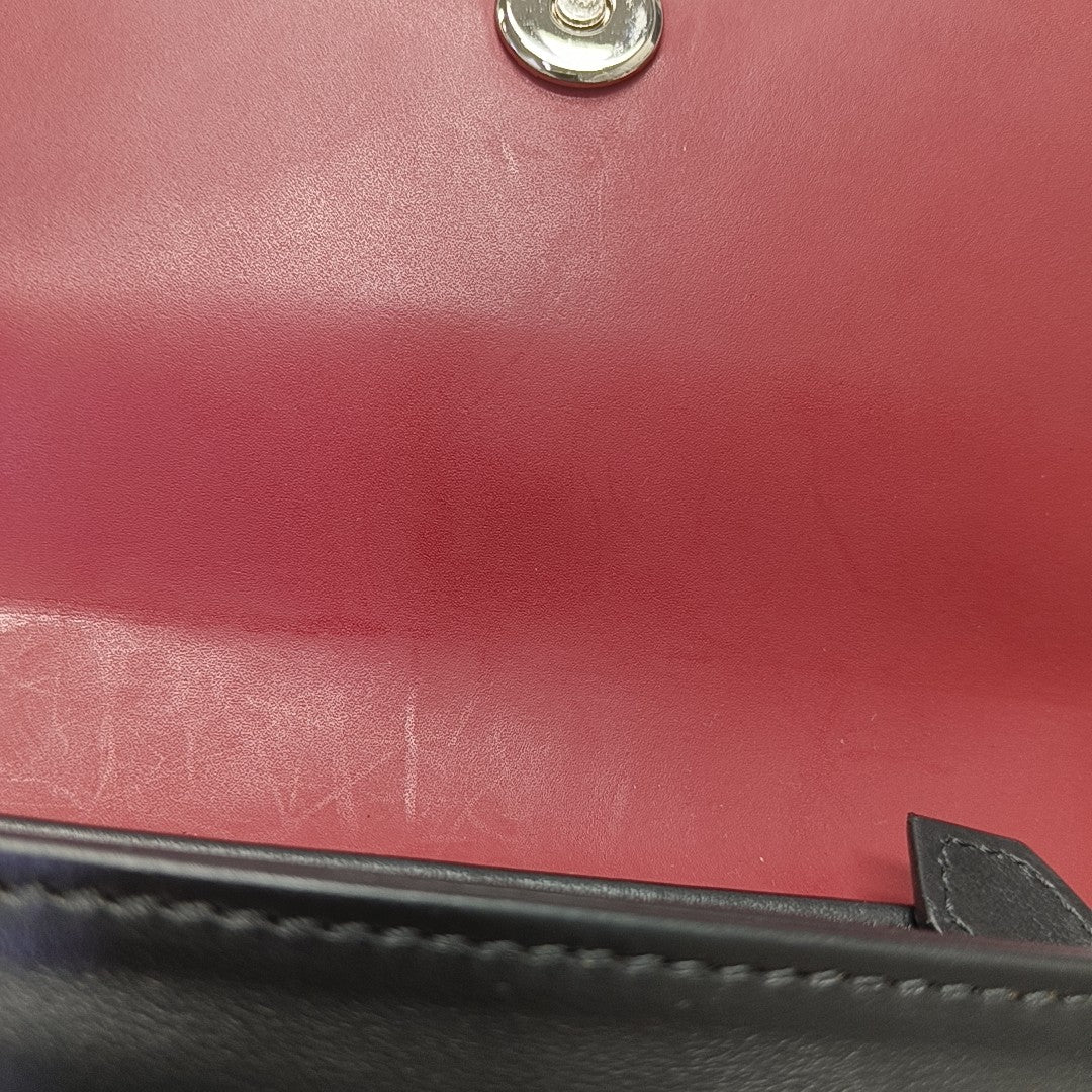 Calfskin Shoulder Bag Black