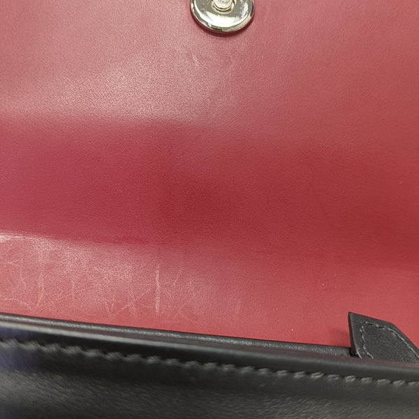 Calfskin Shoulder Bag Black