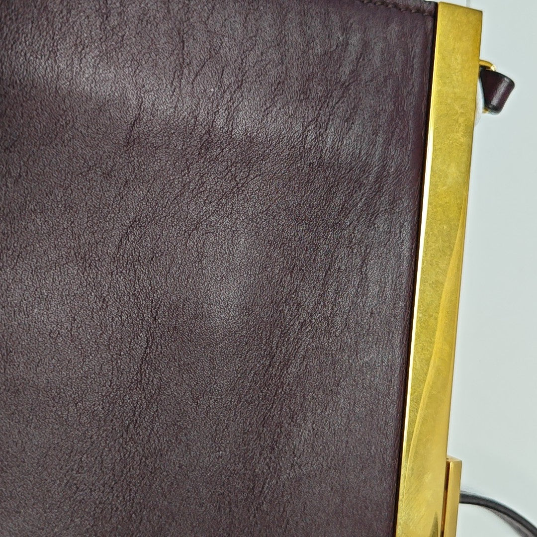 CLASP Mini Calfskin Red