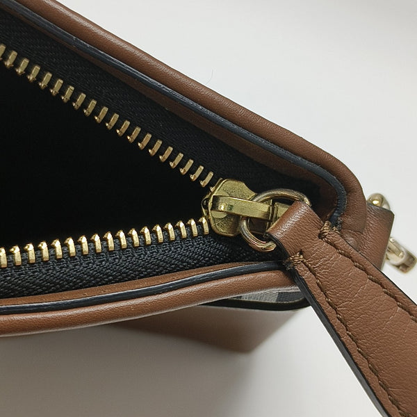 Canvas Shoulder Bag Brown