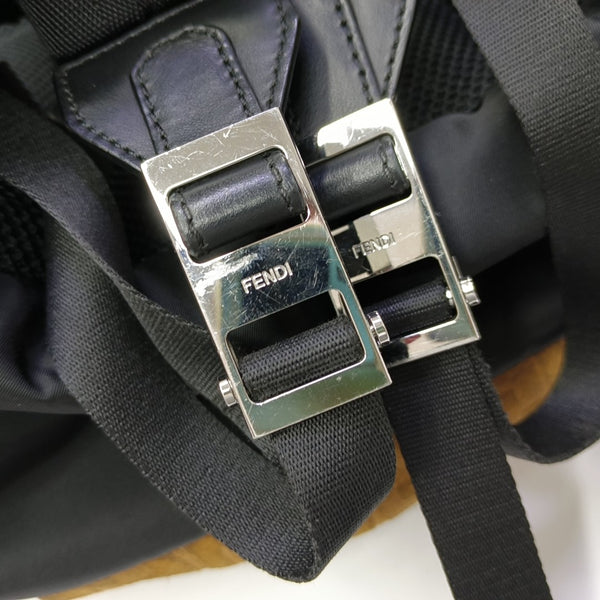 Nylon Backpack Black