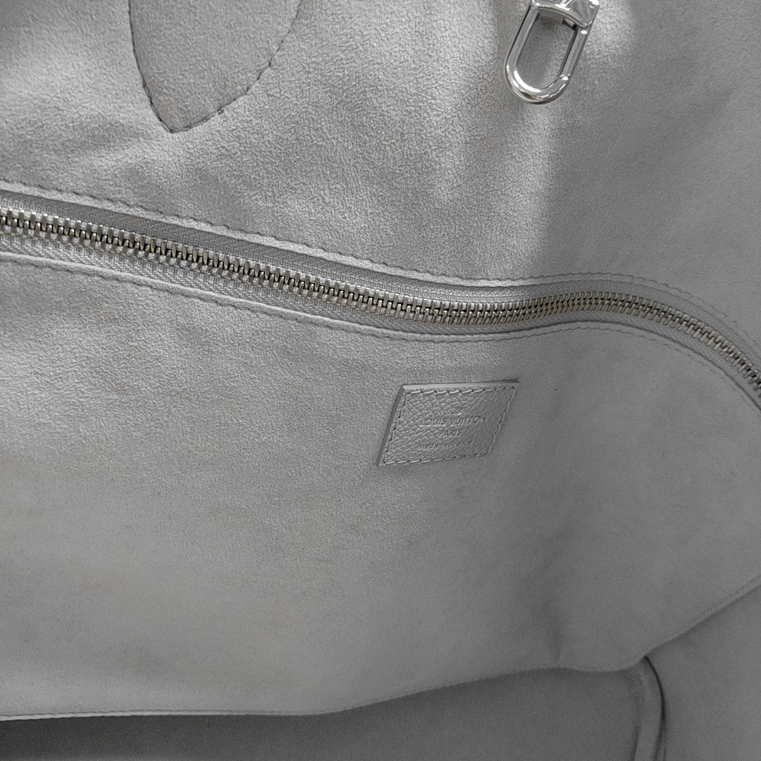 NEVERFULL MM Monogram Calfskin Gray