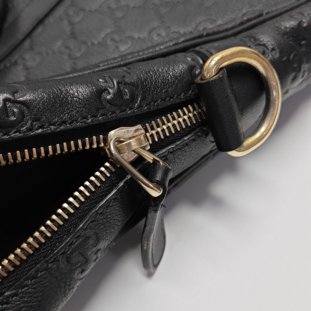Duffle Monogram Calfskin Black