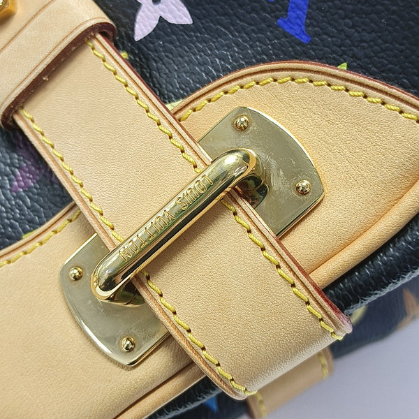 LV × TM CLAUDIA Monogram Coated Canvas Black