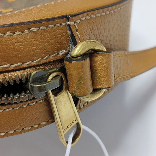 Disney X Gucci Monogram Coated Canvas Brown