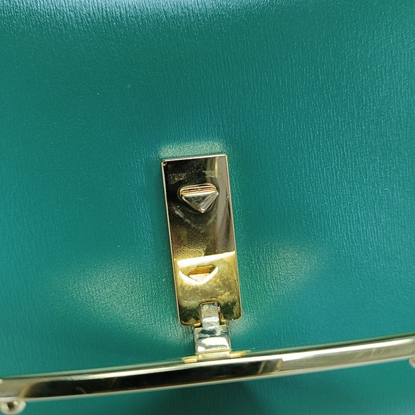 Emblème Calfskin Green