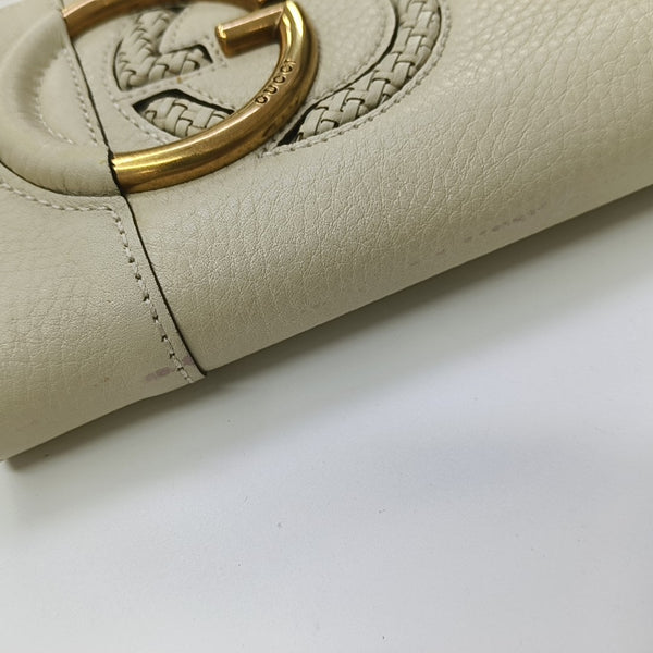 Calfskin Wallet Beige