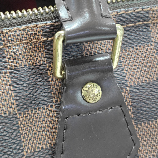 SPEEDY 30 Damier Ebene Coated Canvas Brown