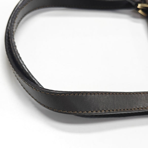 Canvas Top Handle Bag Brown