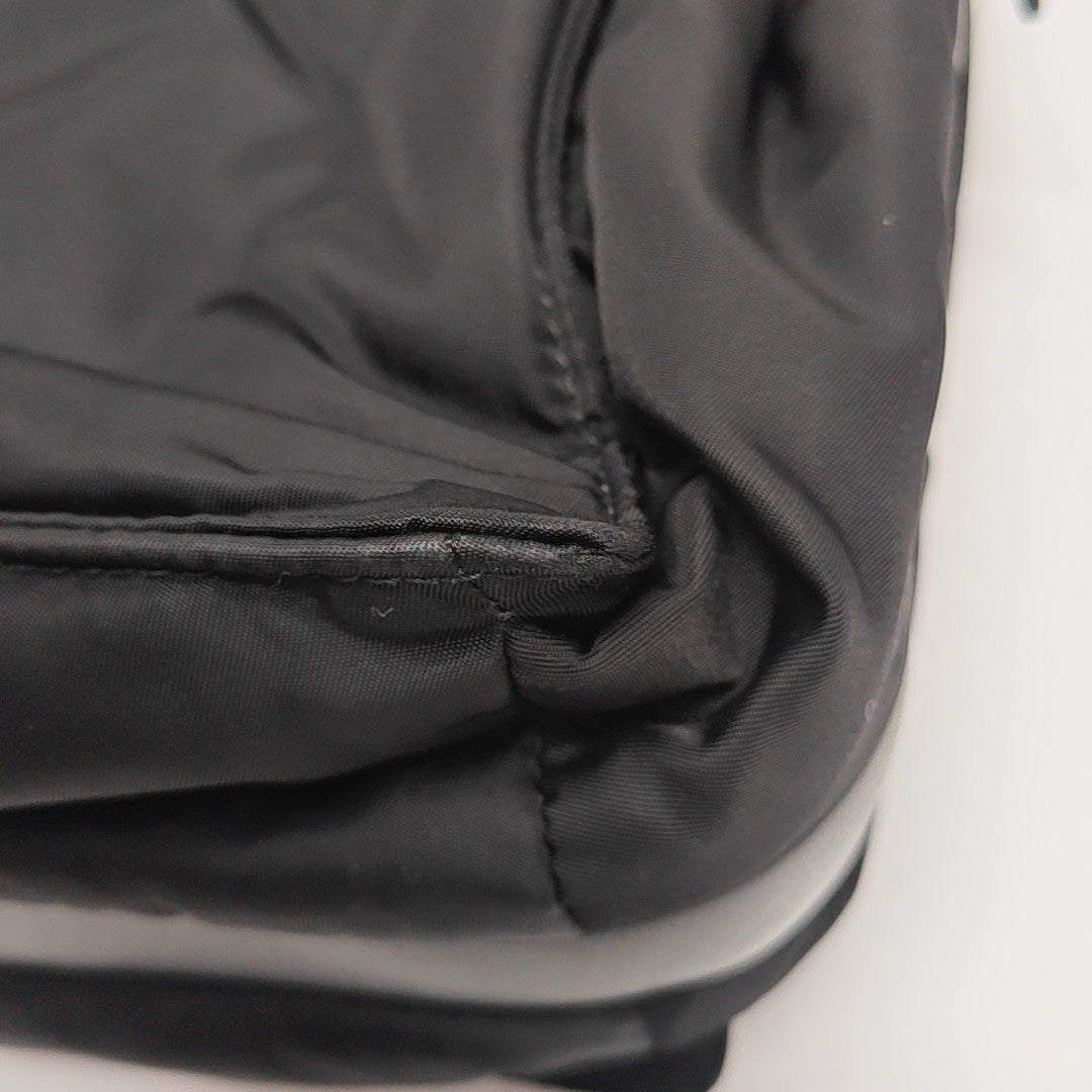 Nylon Crossbody Bag Black
