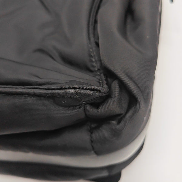 Nylon Crossbody Bag Black