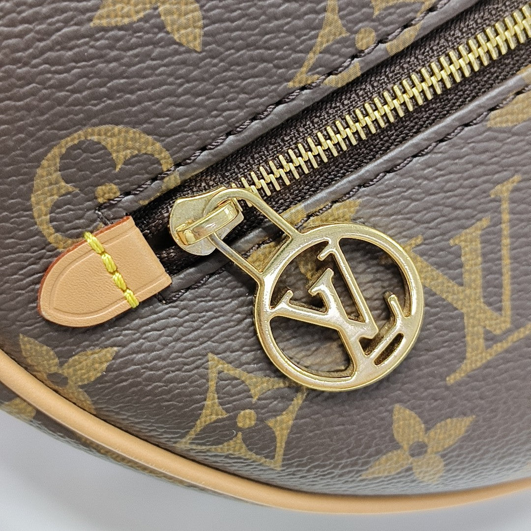 LOOP Monogram Coated Canvas Brown