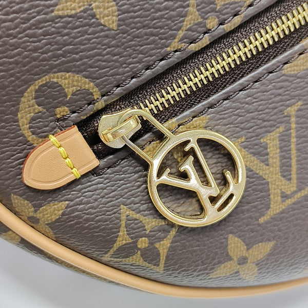 LOOP Monogram Coated Canvas Brown