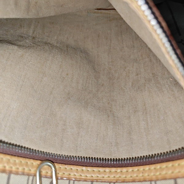 NEVERFULL GM Monogram Coated Canvas Brown